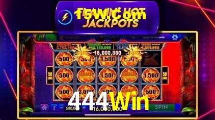 Slots com jackpots e giros grátis na 444Win
