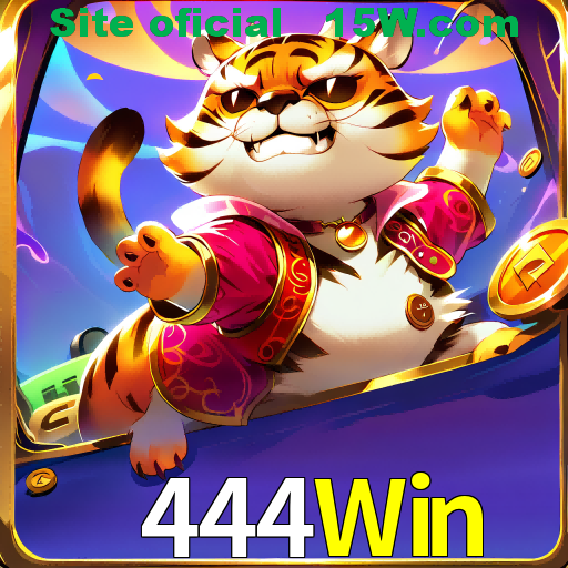 Imagem promocional da 444Win mostrando a plataforma e suas vantagens